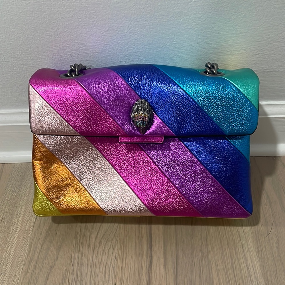 Kurt Geiger rainbow purse